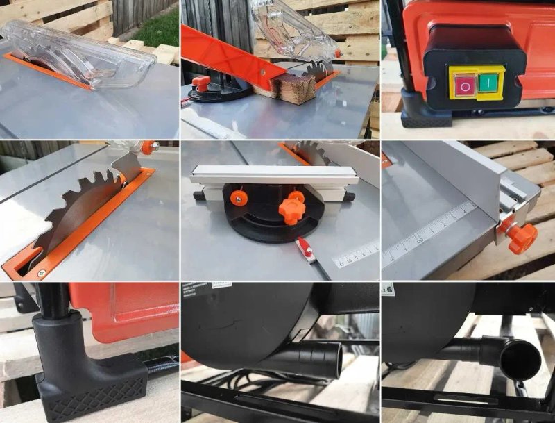 Стаціонарна циркулярна пила Циркулярка 1500W Bestcraft EC554 Польща — фото 7
