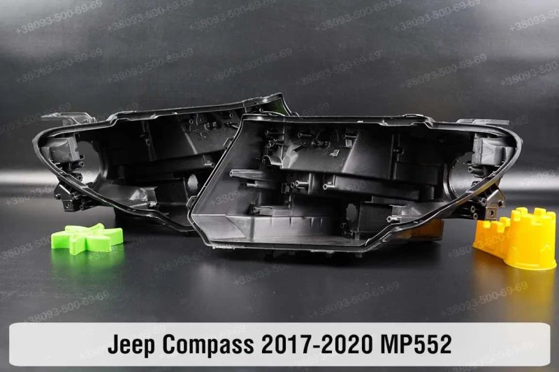 Стекло корпус на фару Jeep Compass Renegade Wrangler Джип Компасс — фото 5