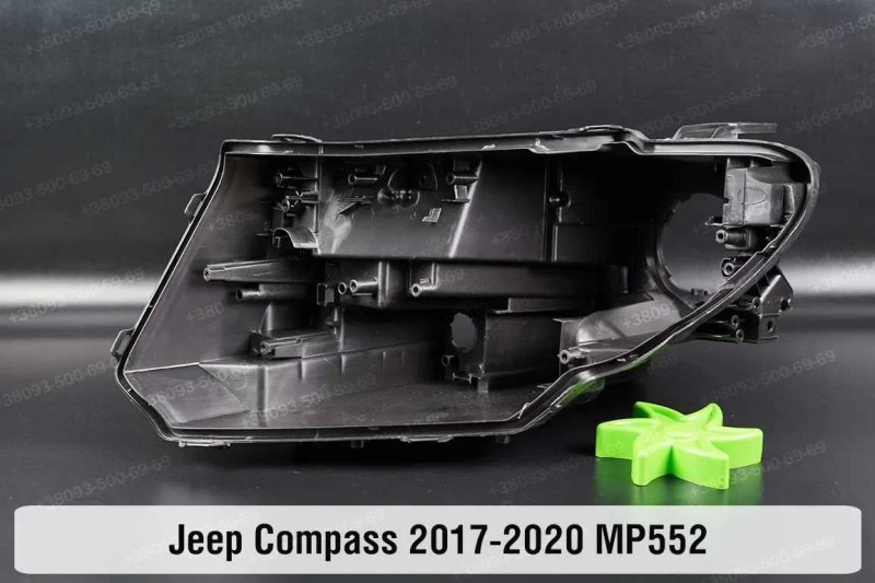 Стекло корпус на фару Jeep Compass Renegade Wrangler Джип Компасс — фото 7