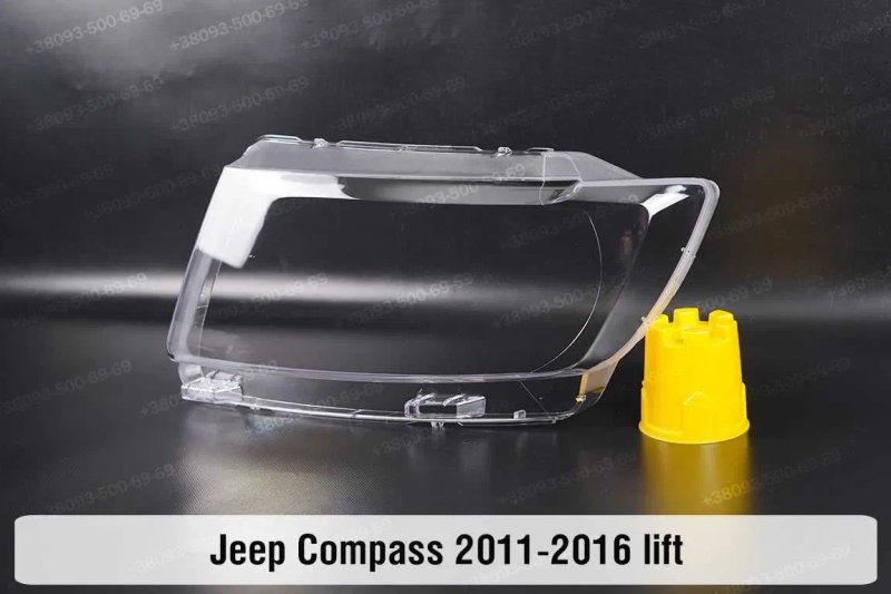 Стекло корпус на фару Jeep Compass Renegade Wrangler Джип Компасс — фото 8
