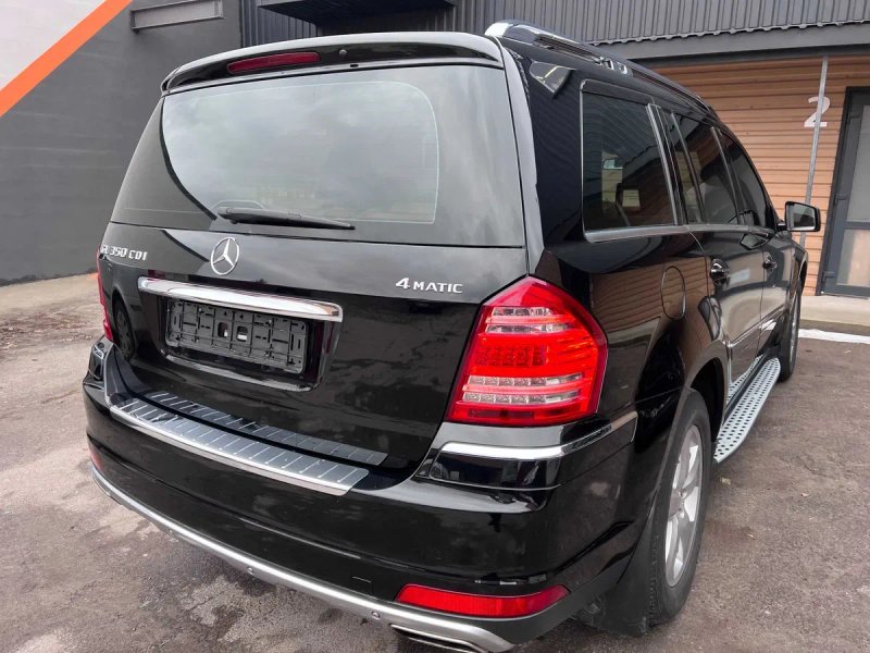 Стекло в крышку багажника Mercedes GL X164 скло задней двери скло ляды — фото 3