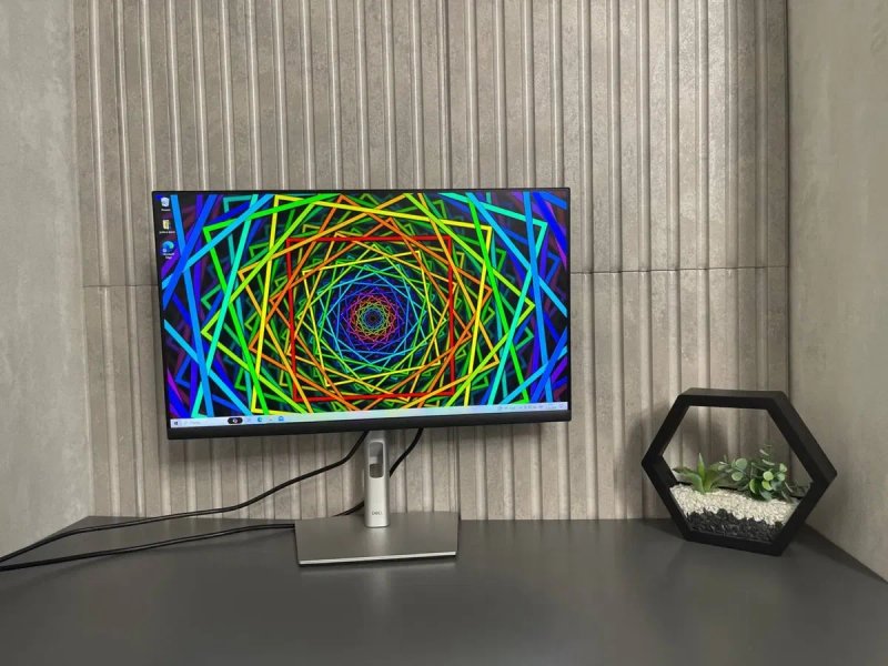 Стильний безрамковий Монітор DELL P2422H 24 дюйми full hd — фото 4