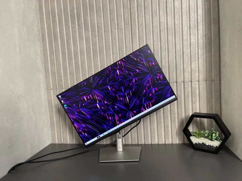 Стильний безрамковий Монітор DELL P2422H 24 дюйми full hd — фото 5