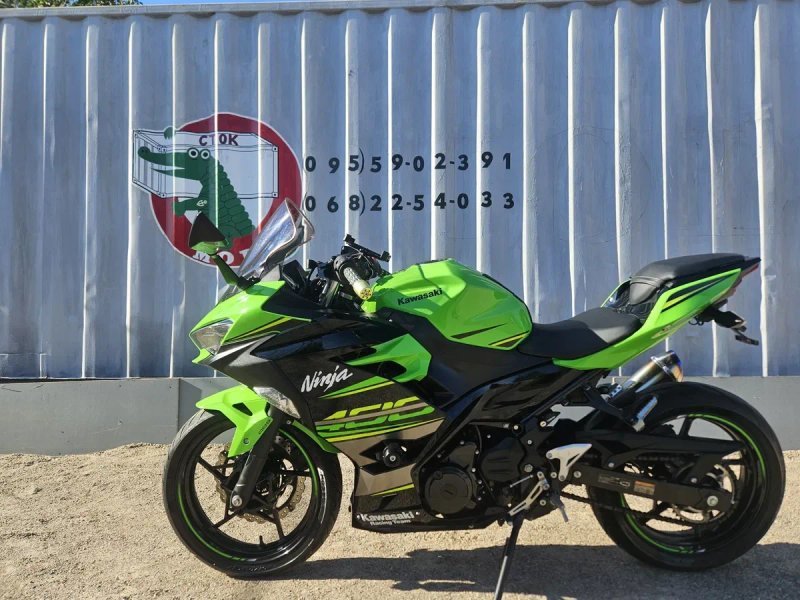 СТОКМОТО Мотоцикл Kawasaki Ninja 400 2020рік. Пробіг 8000км.РОЗМИТНЕНИЙ Стан НОВОГО  !Без пробігу по Україні Кавасаки нинзя — фото 2
