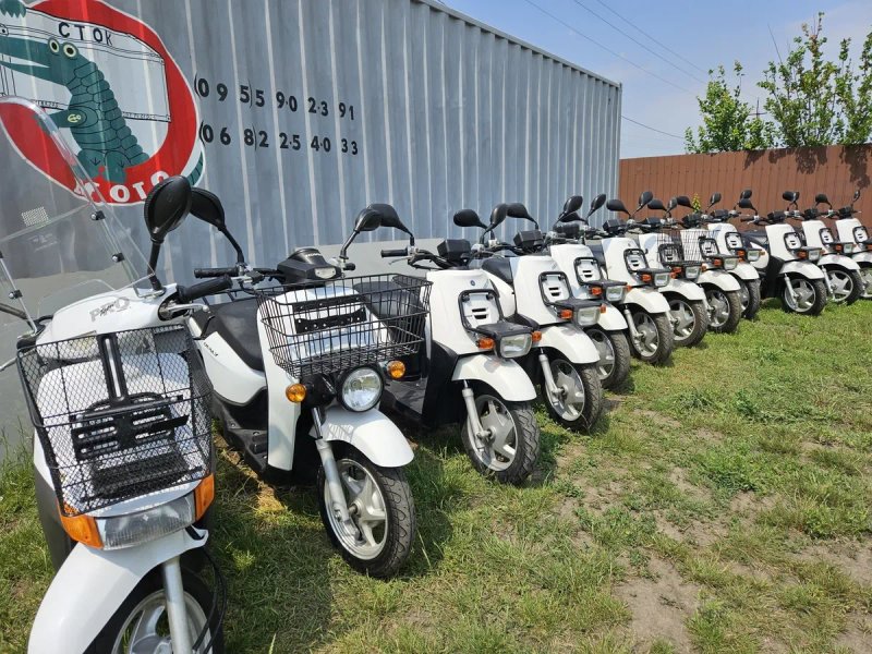 СТОКМОТО Ямаха гир без пробега по Украине Yamaha Gear только с контейнера из Японии стокмото Отличное состояние ямаха гір  ua06 Скутер мопед  грузовой — фото 8