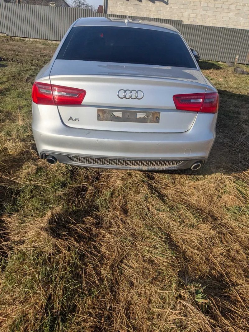 Стопи Audi A6 C7 S-line Ауді А6 Ц7 Фонарь LED Жовтий поворот Комплект — фото 3