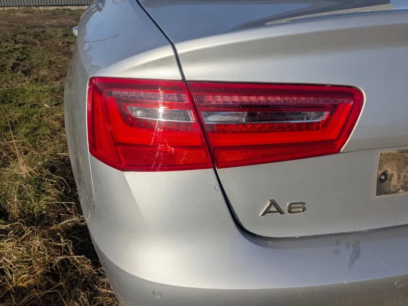 Стопи Audi A6 C7 S-line Ауді А6 Ц7 Фонарь LED Жовтий поворот Комплект — фото 4