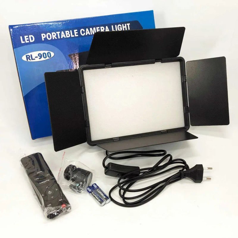 Студийный LED свет 85Вт прямоугольная лампа для фото видео съемки блогера визажиста предметной съемки 3000-6500K CRI95+ пульт профессиональный свет — фото 2