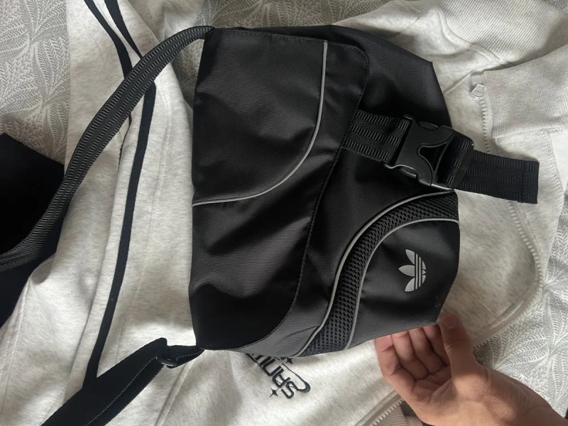 сумка Adidas чорна — фото 4