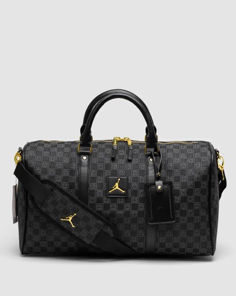 Сумка чоловіча Air Jordan Monogram Duffle Bag Grey копія 1:1