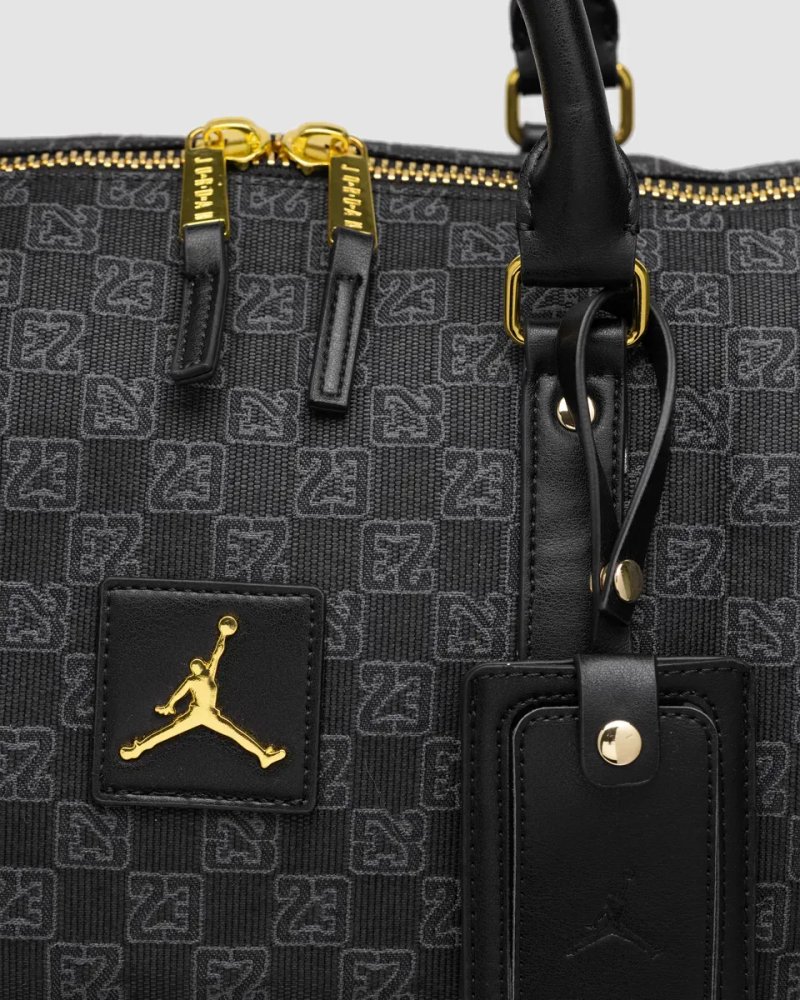 Сумка чоловіча Air Jordan Monogram Duffle Bag Grey копія 1:1 — фото 4