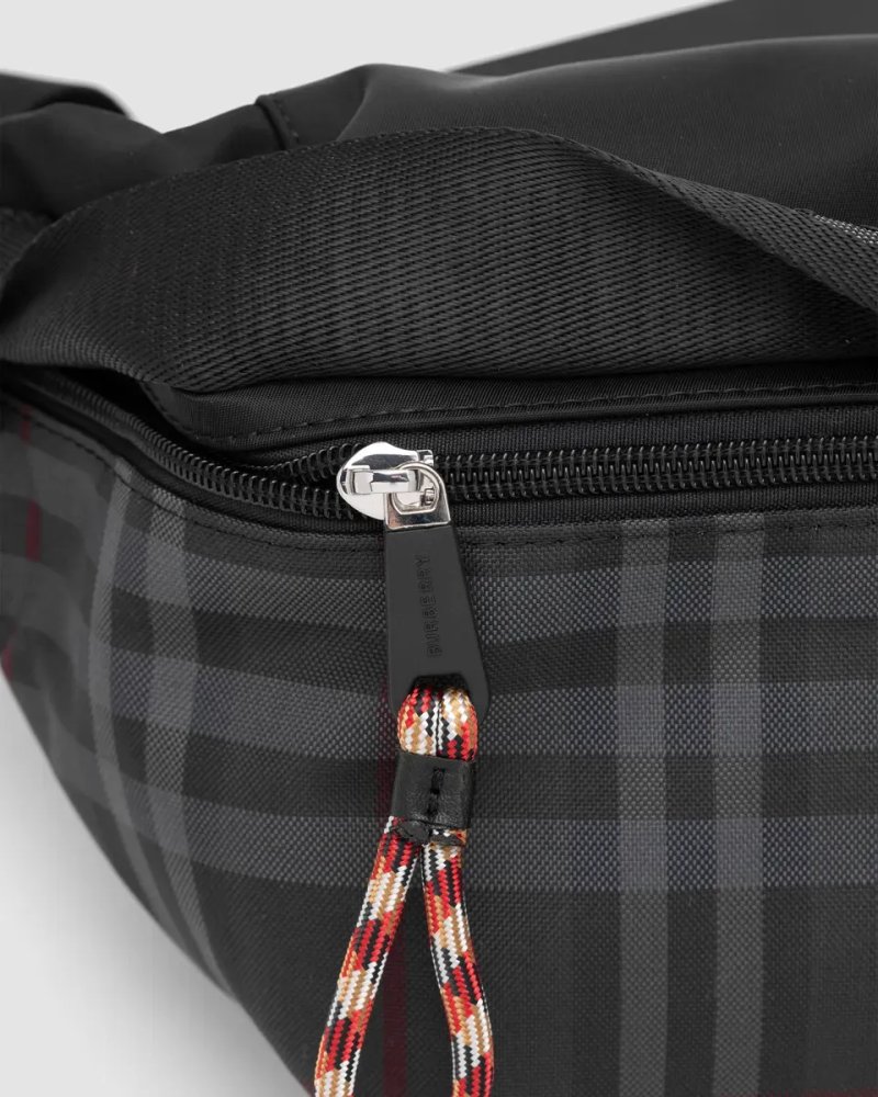 Сумка чоловіча Burberry Men's Sonny Archive Grey Belt Bag копія 1:1 — фото 3