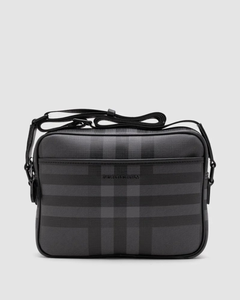 Сумка чоловіча Burberry Muswell Shoulder Crossbody Bag Dark Grey копія 1:1 — фото 2