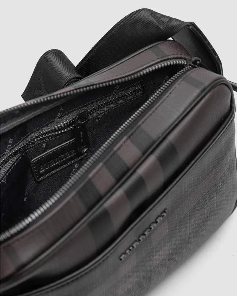 Сумка чоловіча Burberry Muswell Shoulder Crossbody Bag Dark Brown копія 1:1 — фото 4