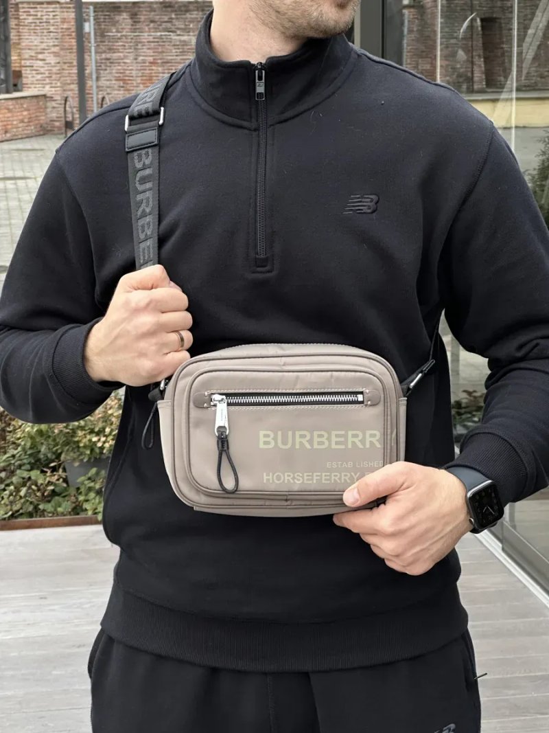 Сумка чоловіча Burberry Paddy Bag in Beige копія 1:1 — фото 7