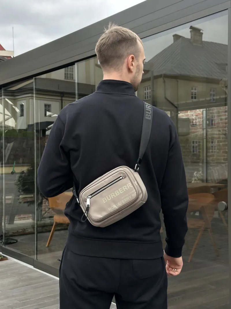 Сумка чоловіча Burberry Paddy Bag in Beige копія 1:1 — фото 6