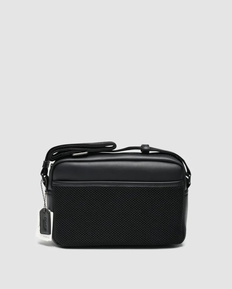 Сумка чоловіча Coach Crossbody Bag In Black копія 1:1 — фото 3
