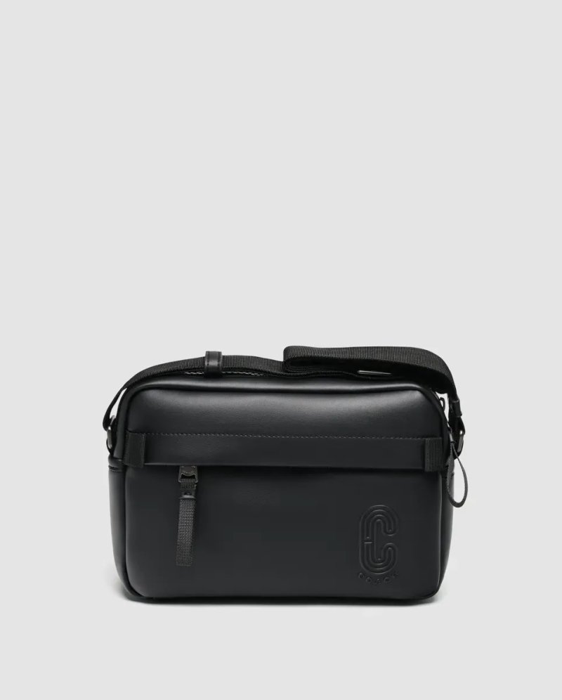 Сумка чоловіча Coach Crossbody Bag In Black копія 1:1 — фото 2