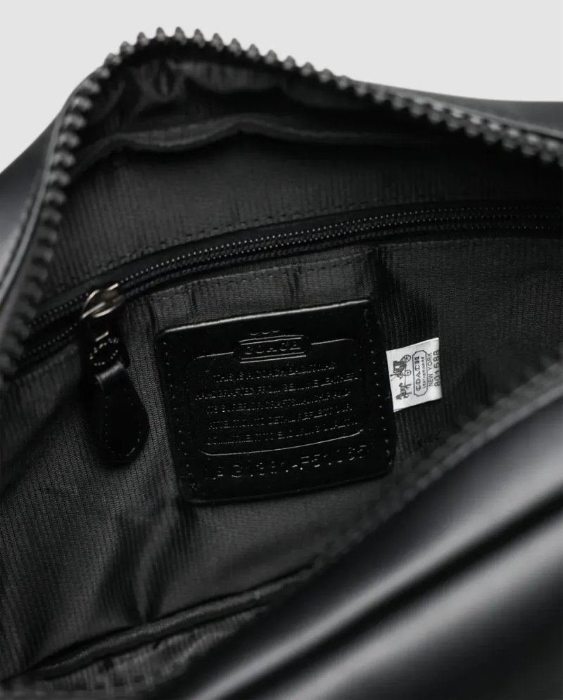 Сумка чоловіча Coach Crossbody Bag In Black копія 1:1 — фото 4