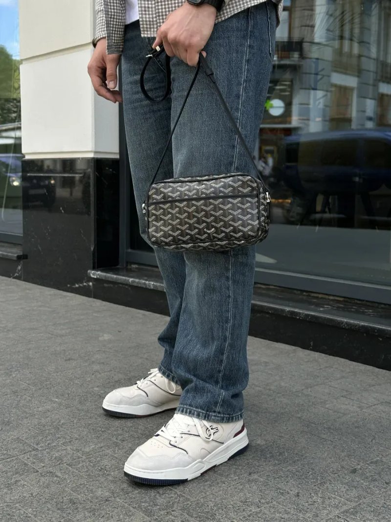 Сумка чоловіча Goyard Cap-Vert PM Bag Black копія 1:1 — фото 6