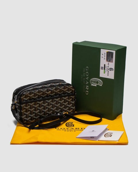 Сумка чоловіча Goyard Cap-Vert PM Bag Black копія 1:1