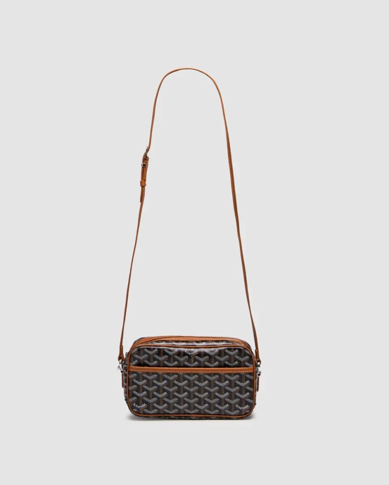 Сумка чоловіча Goyard Cap-Vert PM Bag Black Tan копія 1:1 — фото 2