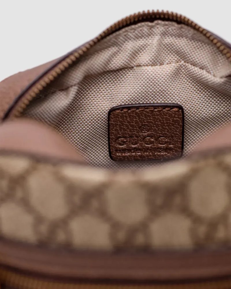Сумка чоловіча Gucci Small 'Ophidia' Shoulder Bag Brown копія 1:1 — фото 4