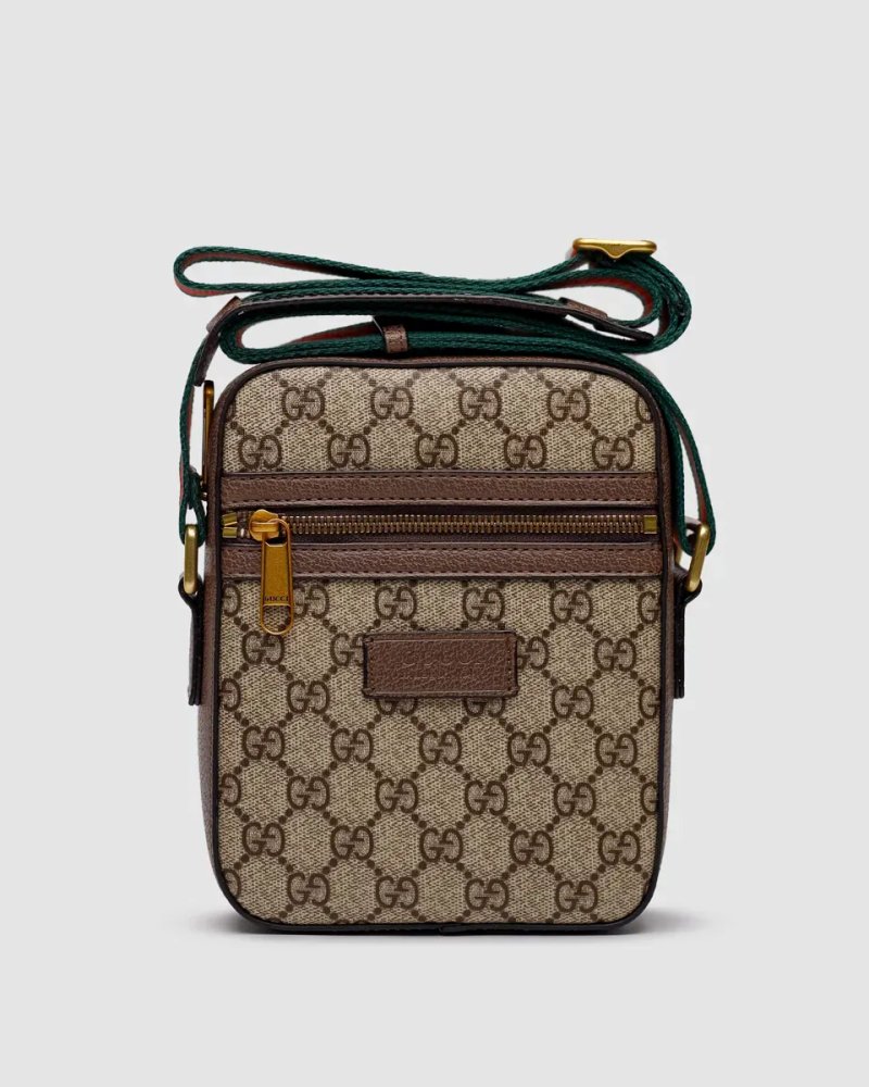 Сумка чоловіча Gucci Small 'Ophidia' Shoulder Bag Brown копія 1:1 — фото 2