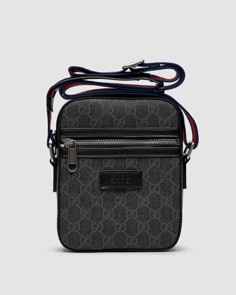 Сумка чоловіча Gucci Small 'Ophidia' Shoulder Bag Grey копія 1:1 — фото 2