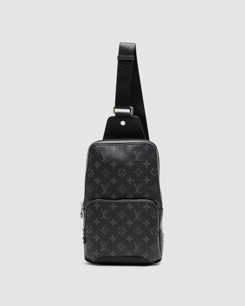 Сумка чоловіча Louis Vuitton Avenue Slingbag Grey копія 1:1