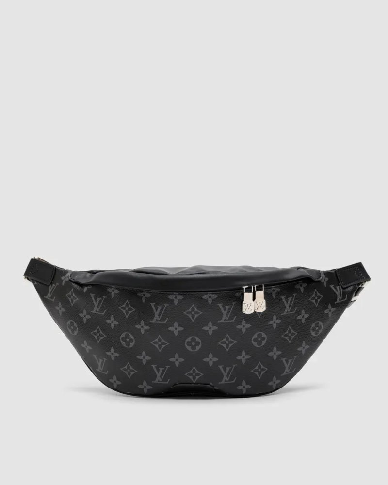 Сумка чоловіча Louis Vuitton Discovery PM Bumbag Grey Canvas копія 1:1 — фото 2