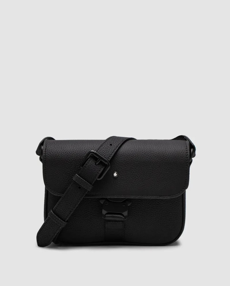 Сумка чоловіча Montblanc Compact Envelope with M Lock 4810 Buckle Black копія 1:1 — фото 2
