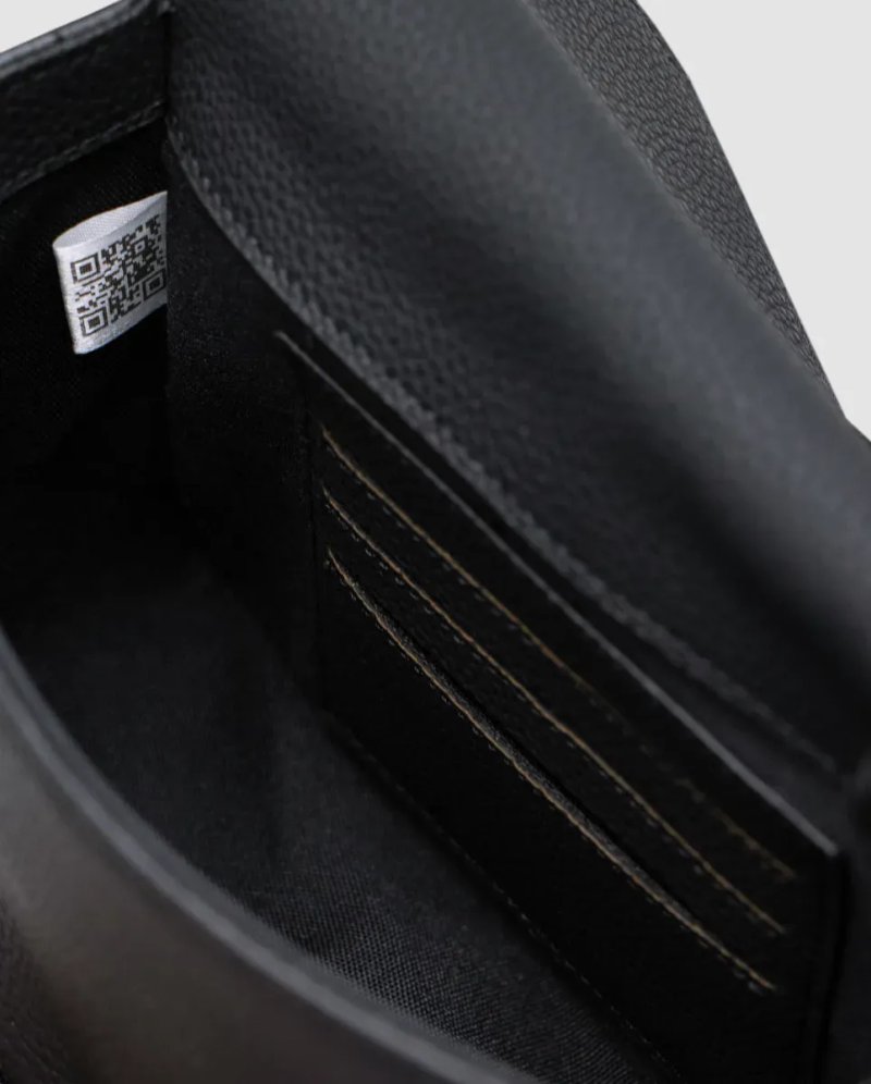 Сумка чоловіча Montblanc Compact Envelope with M Lock 4810 Buckle Black копія 1:1 — фото 4