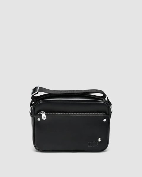 Сумка чоловіча Montblanc Sartorial Messenger Black копія 1:1