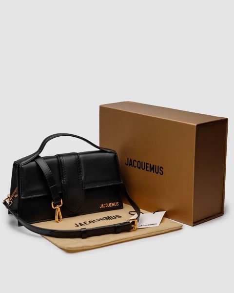Сумка жіноча Jacquemus Le Bambino Black копія 1:1