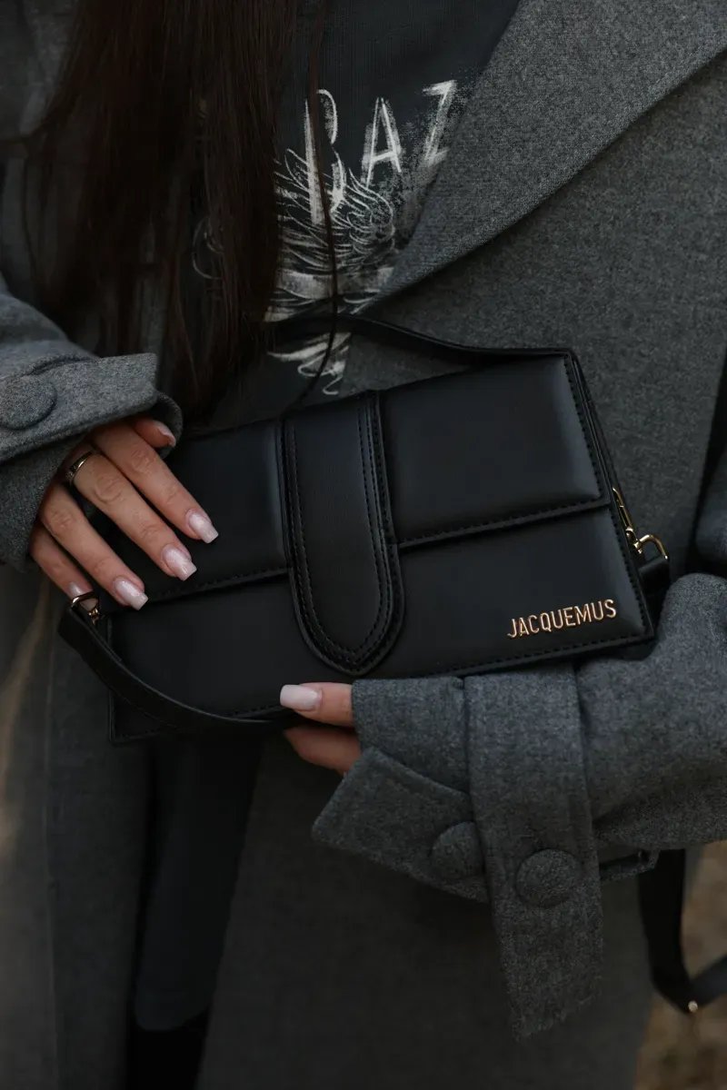 Сумка жіноча Jacquemus Le Bambino Black копія 1:1 — фото 5