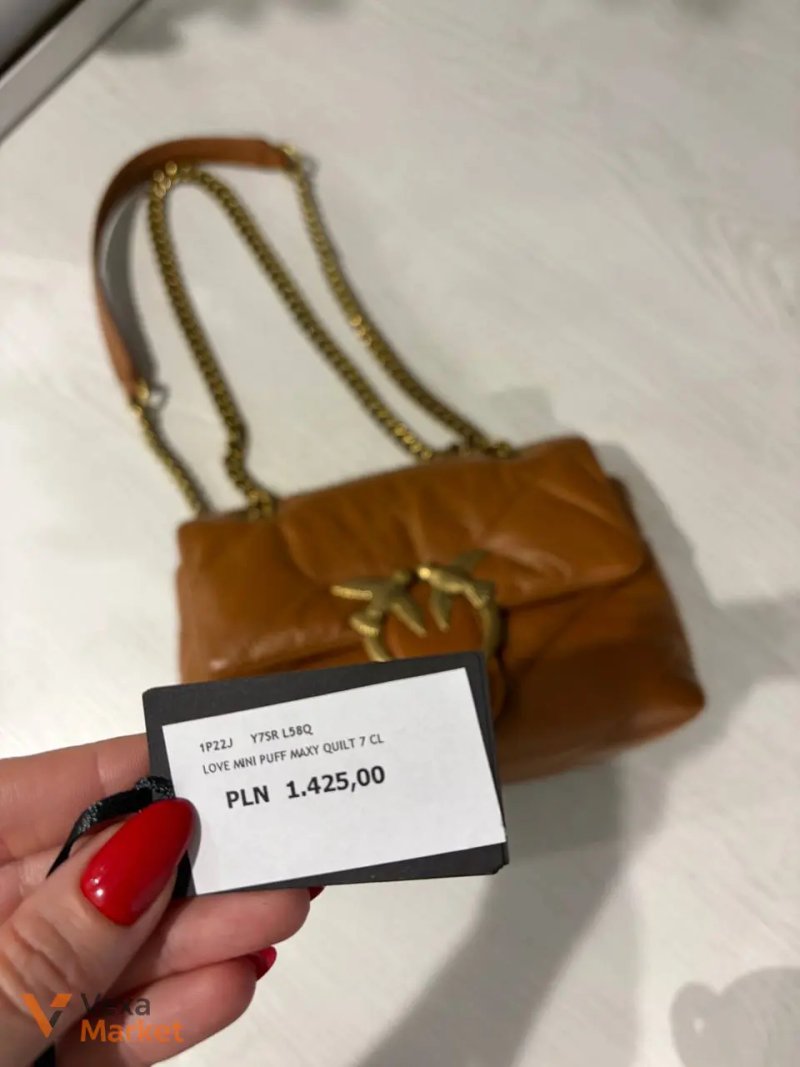 Сумка Pinko шкіряна оригінал — фото 8