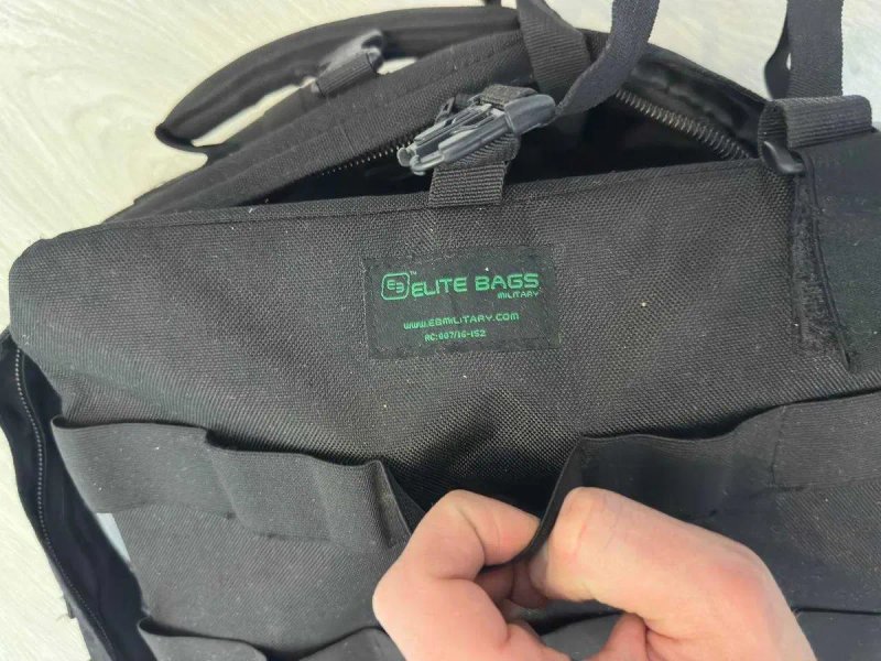 Сумка-рюкзак невідкладної допомоги ELITE BAGS PARAMED'S BLACK б/у — фото 8