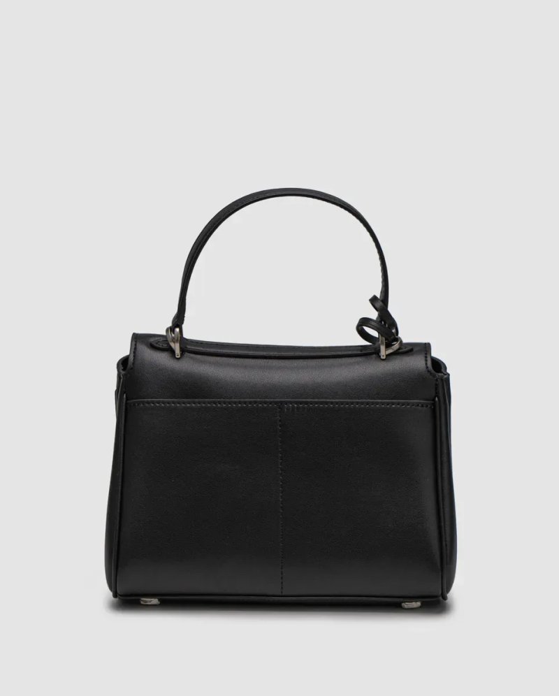 Сумка жіноча Balenciaga Rodeo Mini Black/Silver копія 1:1 — фото 3