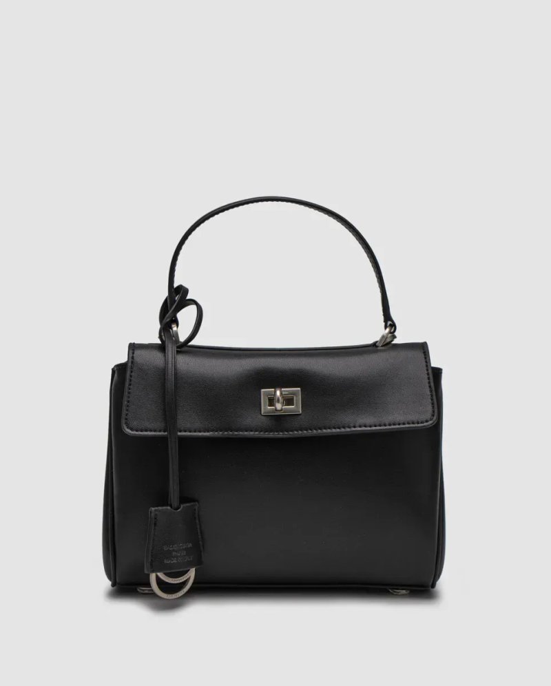 Сумка жіноча Balenciaga Rodeo Mini Black/Silver копія 1:1 — фото 2