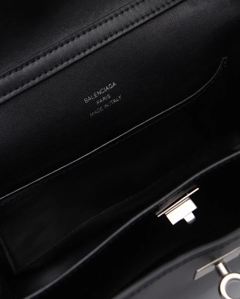 Сумка жіноча Balenciaga Rodeo Mini Black/Silver копія 1:1 — фото 4
