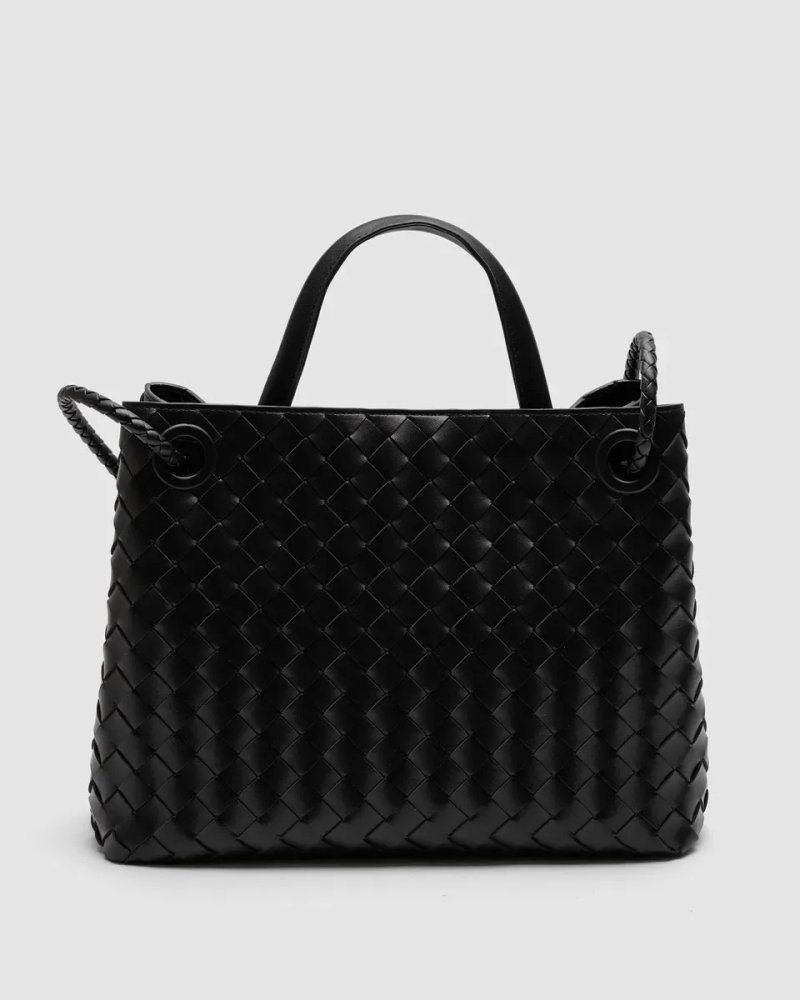 Сумка жіноча Bottega Veneta Andiamo Bag Black копія 1:1 — фото 3