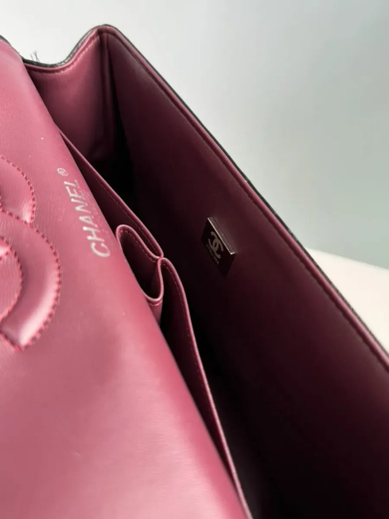Сумка жіноча Chanel 2.55 Reissue Double Flap Leather Bag Black/Silver копія 1:1 — фото 6