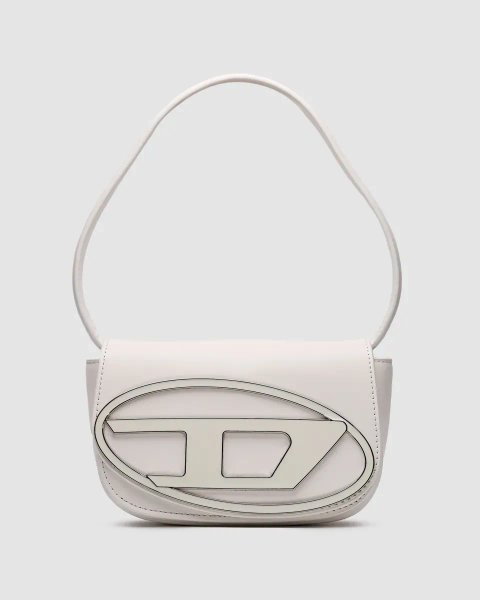 Сумка жіноча DIESEL 1DR Iconic Shoulder Bag White копія 1:1