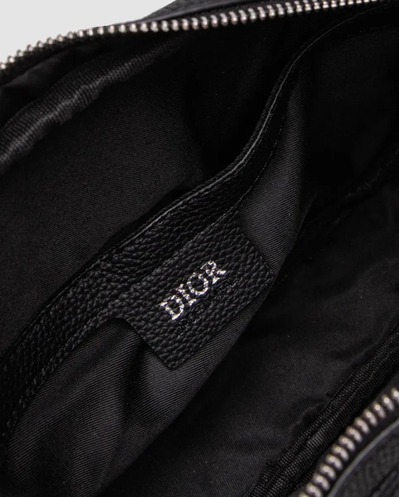 Сумка жіноча Dior Rider 2.0 Zipped Messenger Bag Black копія 1:1 — фото 4