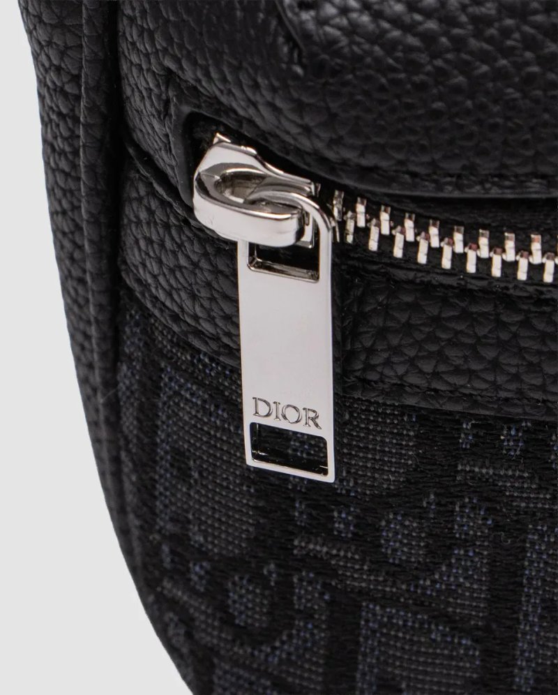 Сумка жіноча Dior Rider 2.0 Zipped Messenger Bag Black копія 1:1 — фото 3