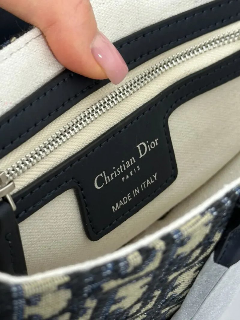 Сумка жіноча Dior Saddle Bag Blue Dior Oblique Jacquard and Smooth Calfskin копія 1:1 — фото 6