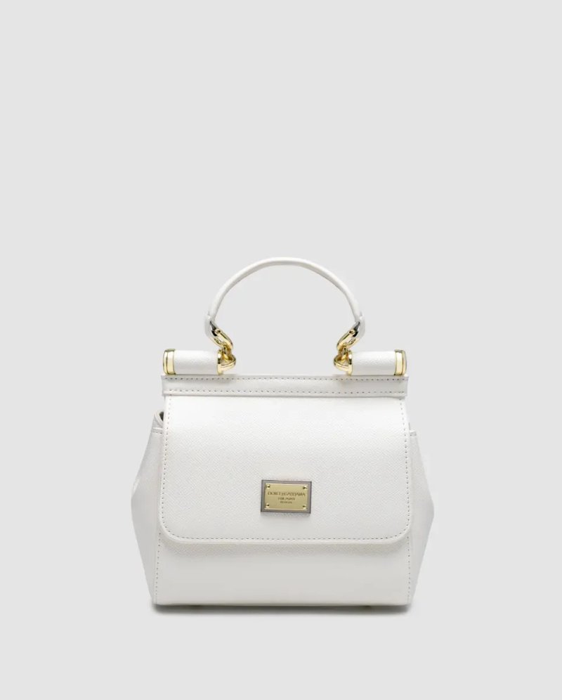 Сумка жіноча Dolce&Gabbana Sicily Handbag White копія 1:1 — фото 2
