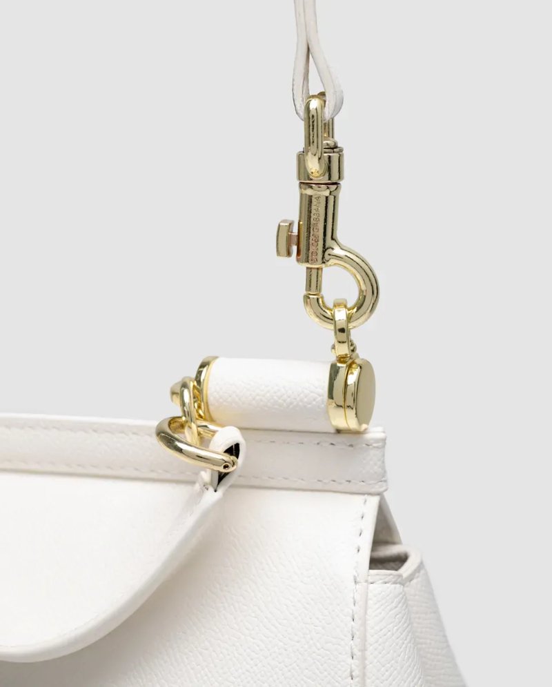 Сумка жіноча Dolce&Gabbana Sicily Handbag White копія 1:1 — фото 5