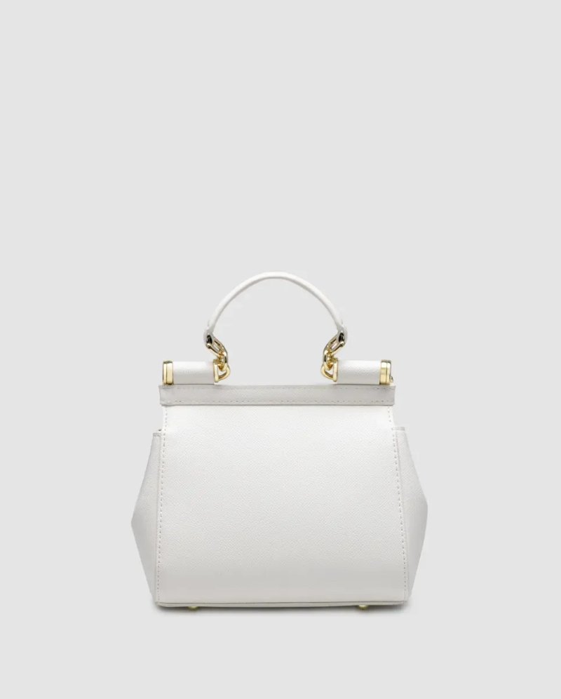 Сумка жіноча Dolce&Gabbana Sicily Handbag White копія 1:1 — фото 3